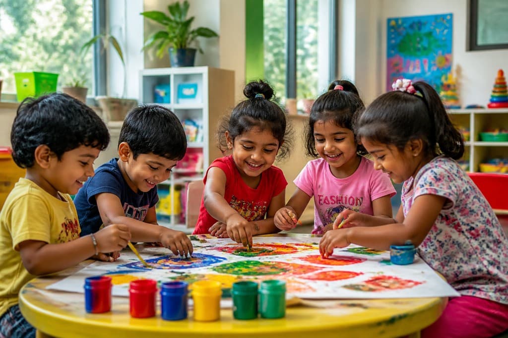 Pre-Primary children learning through play