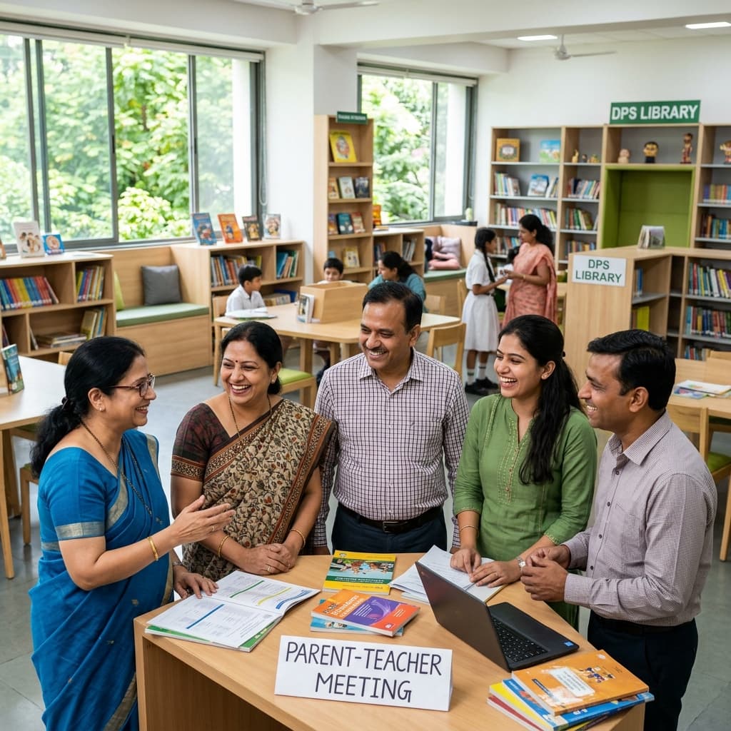 Parents and teachers, working together for every child's success at Malla Reddy School.