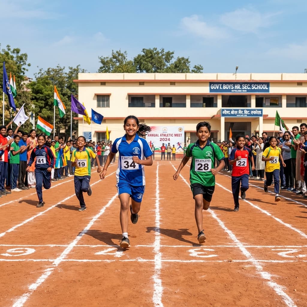Children running and exercising — physical activity supports learning at school
